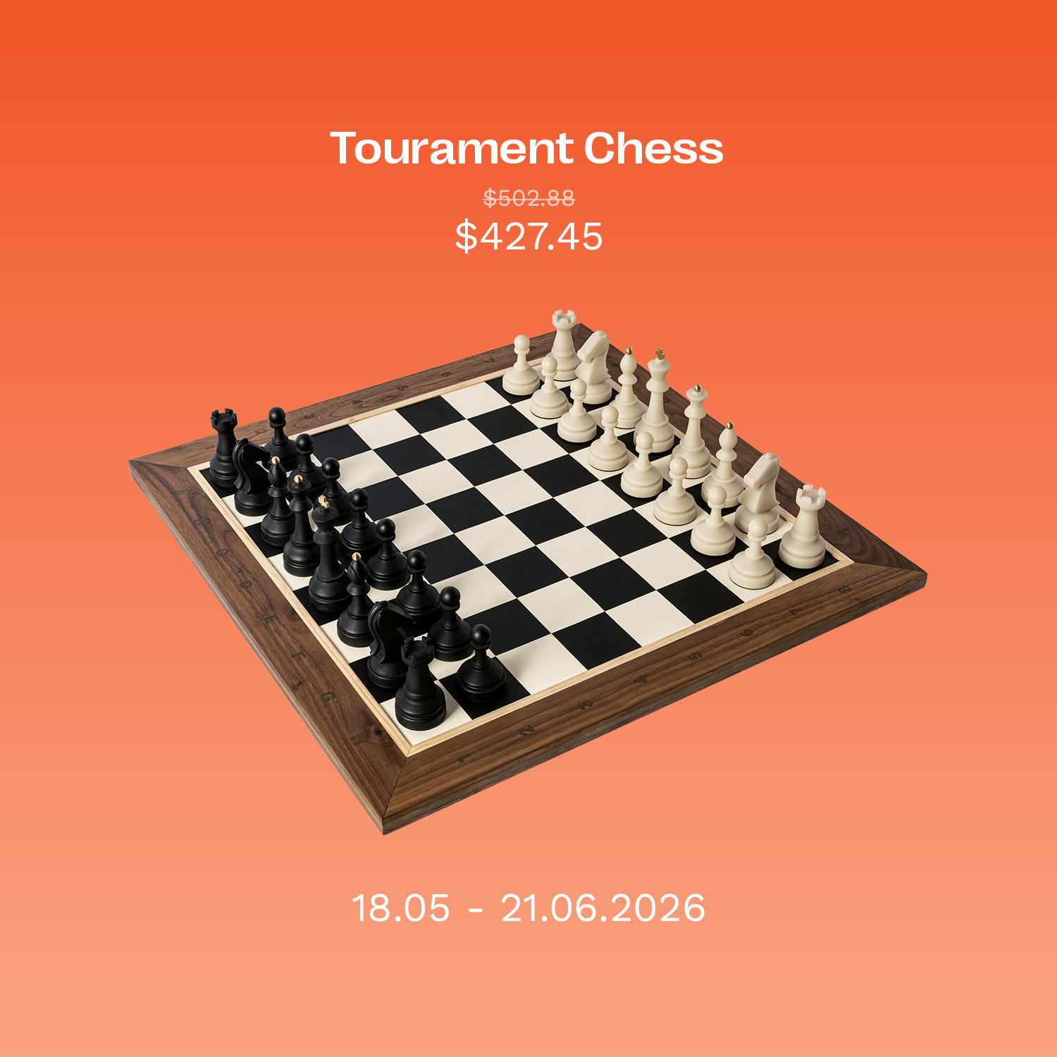 Luxury Tournament Chess Set