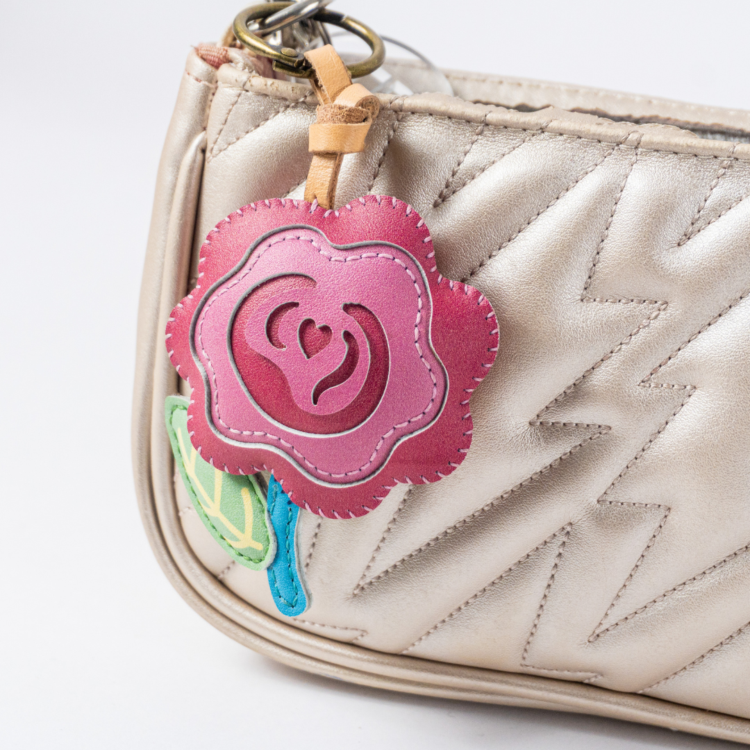 Flower Collection Bag Charm