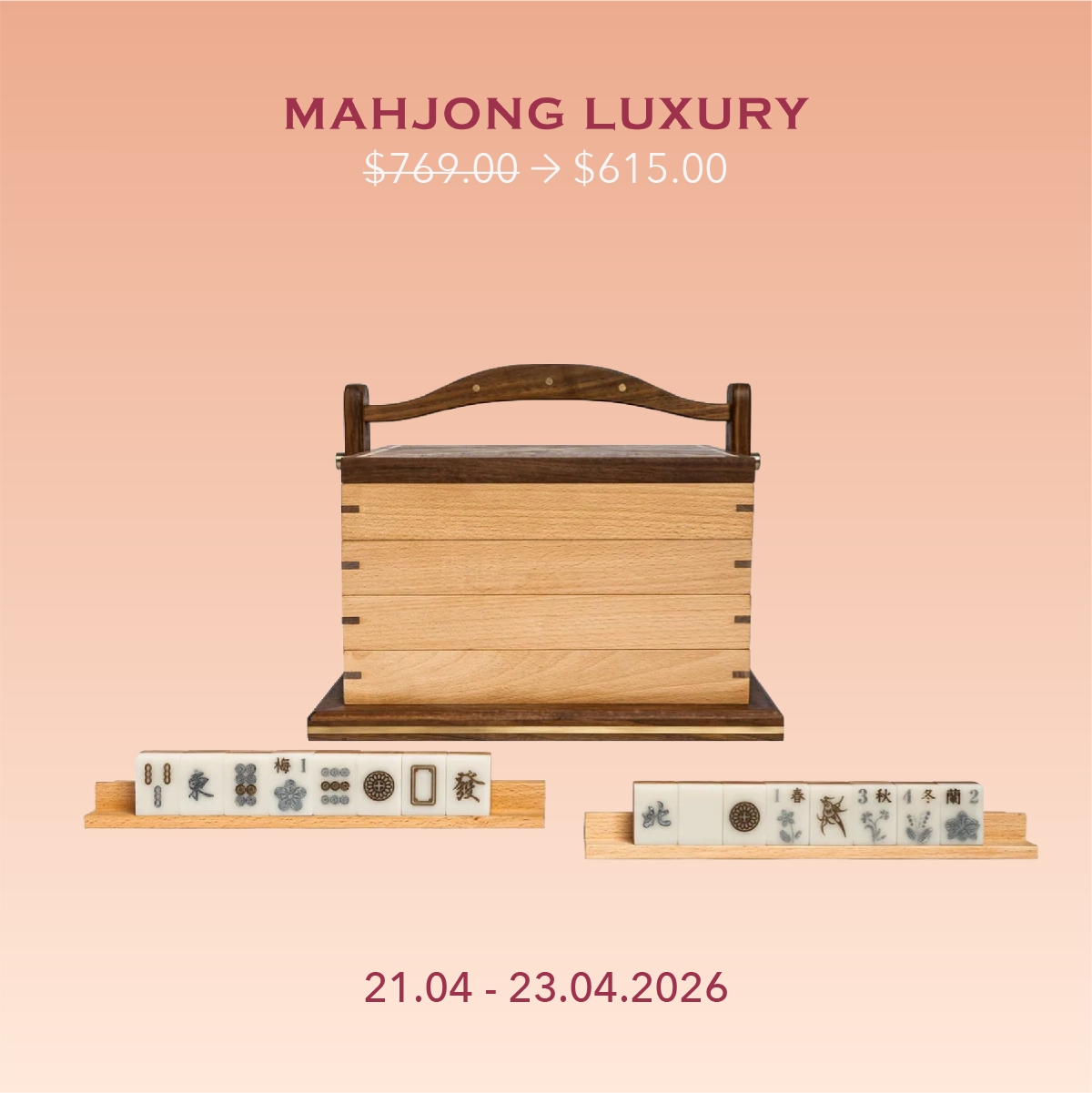 Luxury Mahjong Set