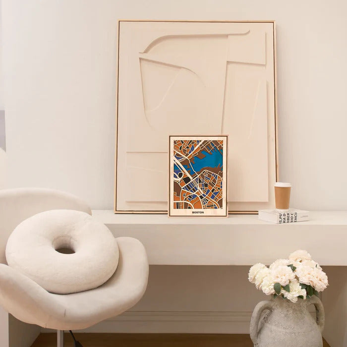 Wooden City Maps of American Cities