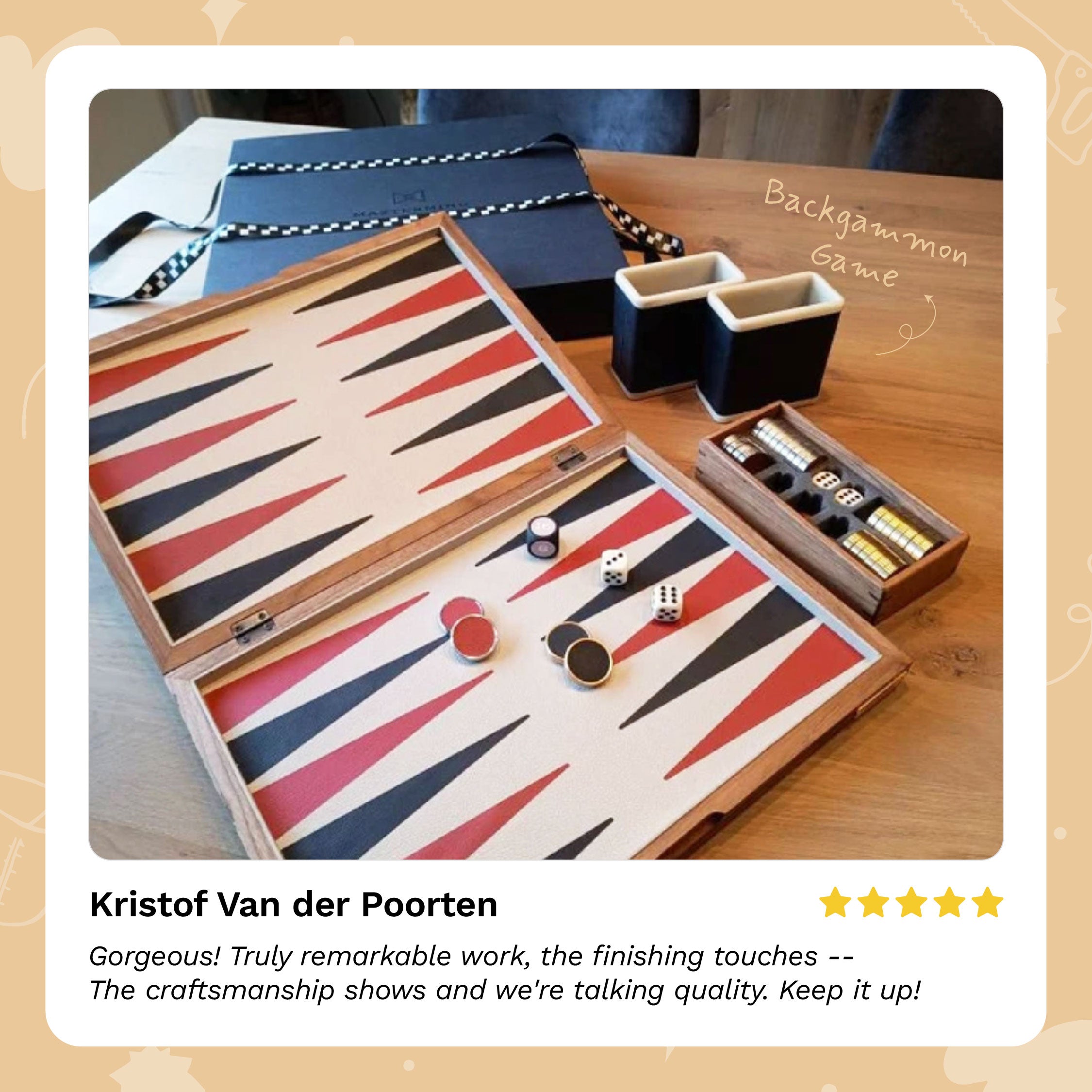 Premium Backgammon Game