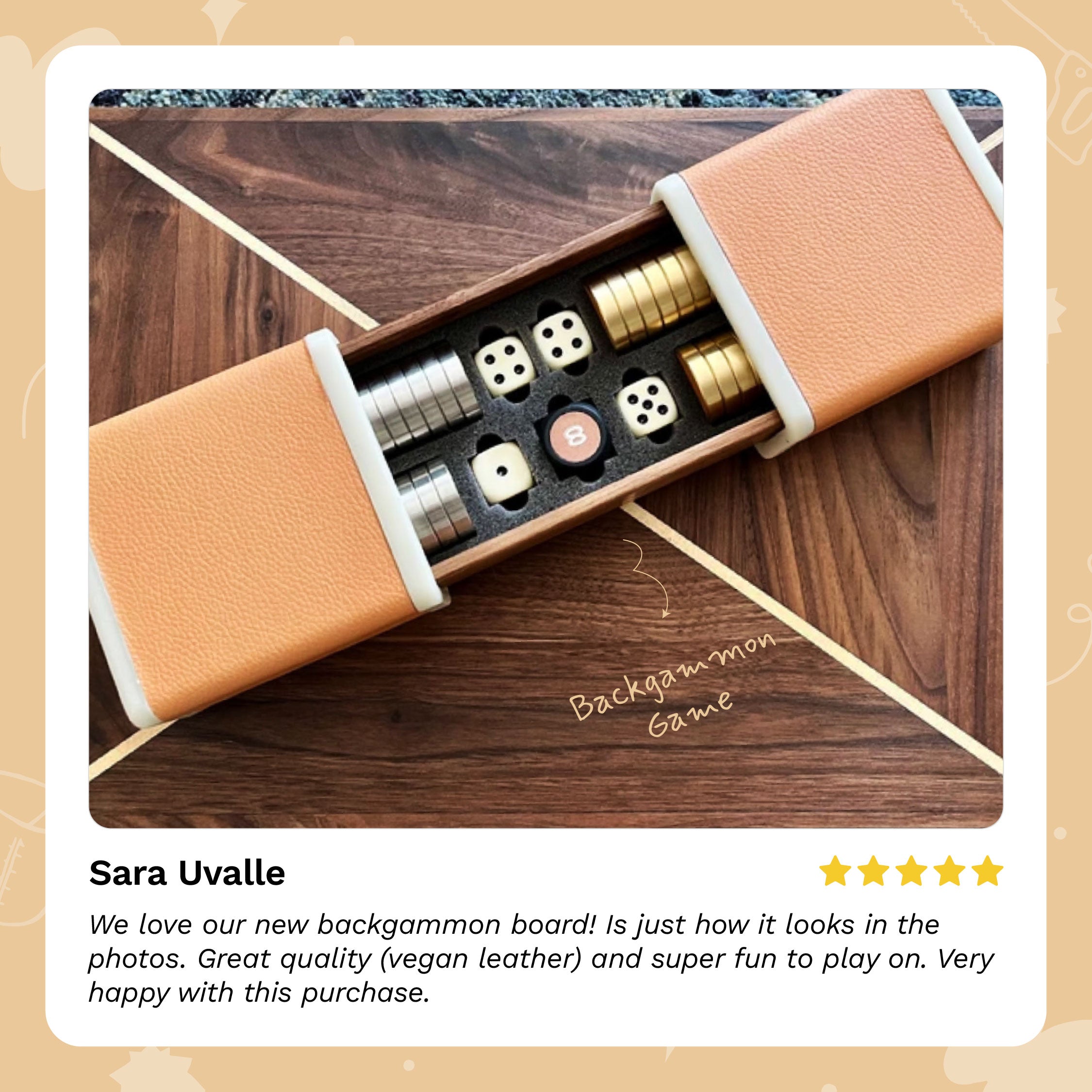 Premium Backgammon Game