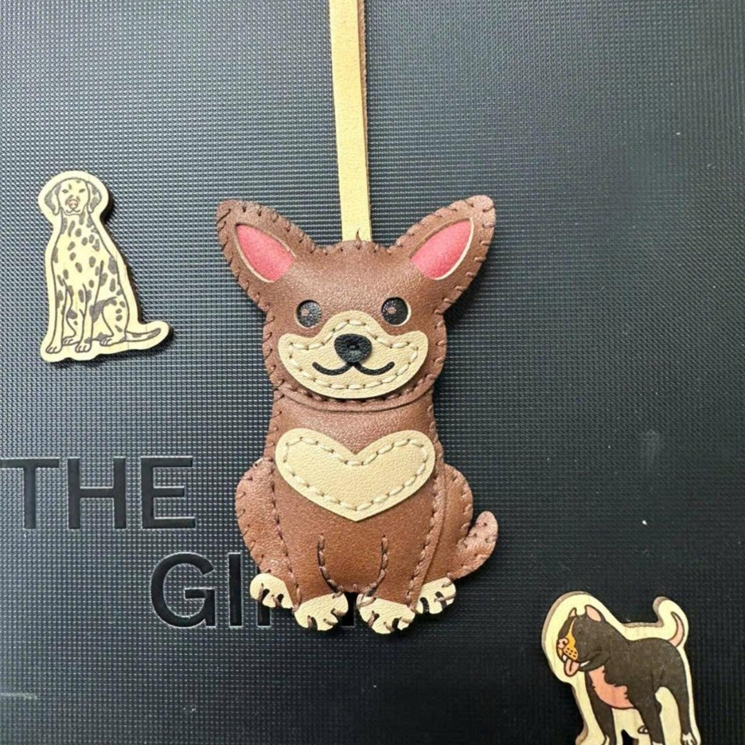 A collection of various dog breed illustrations.