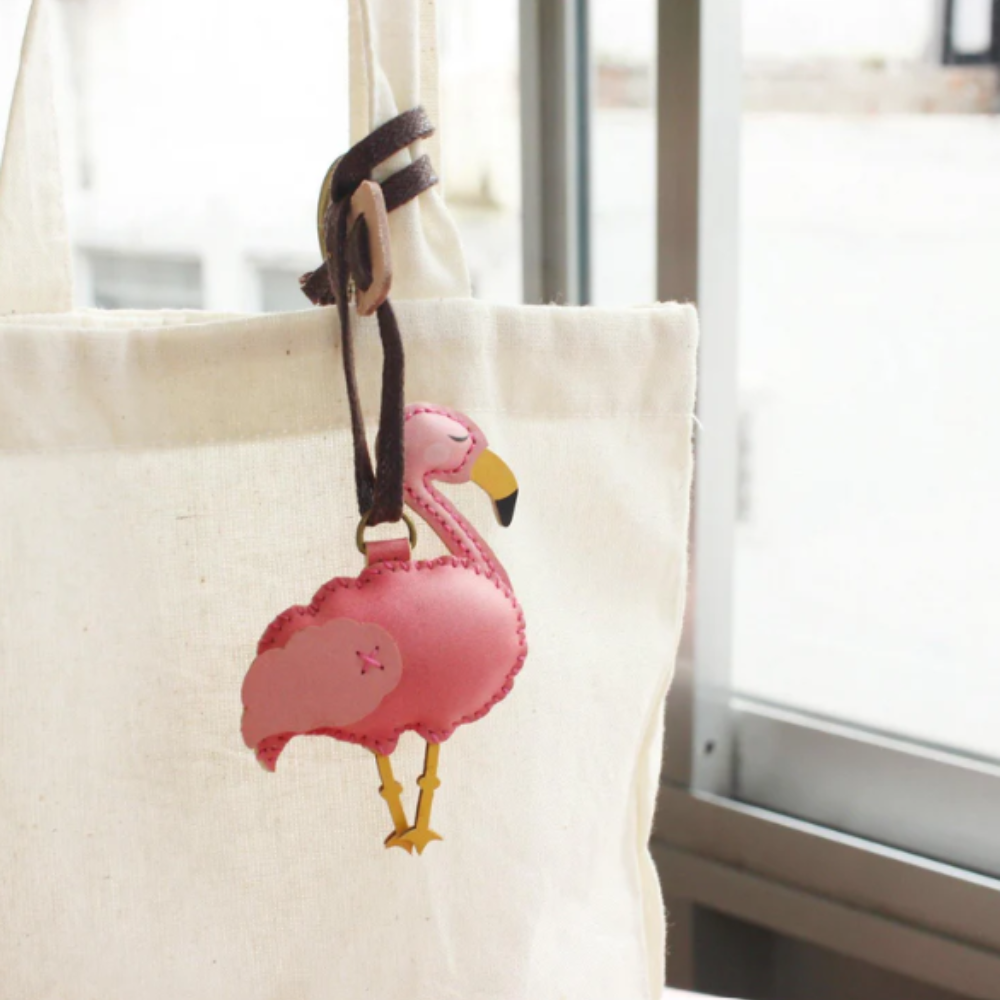 Leather Bag Charms - Cute Animal Collection