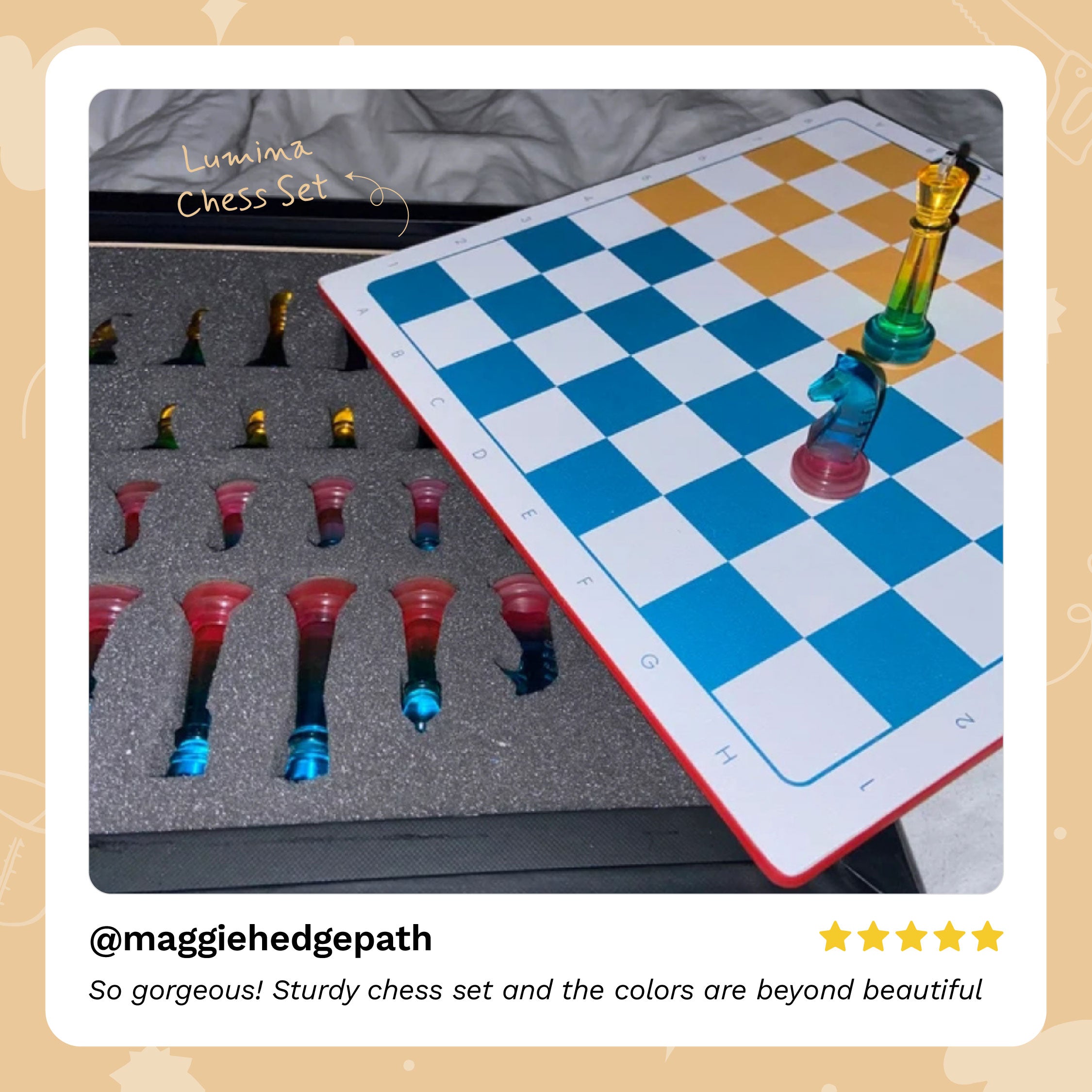 Lumina Chess Set