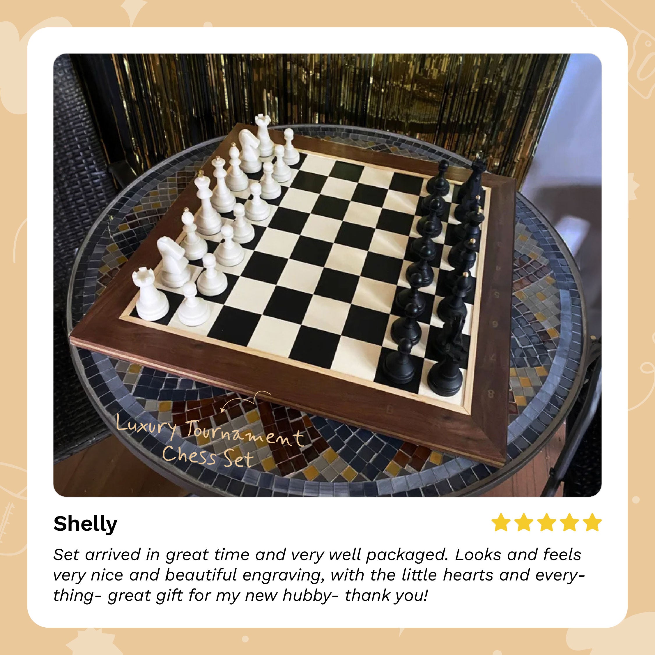 Luxury Tournament Chess Set