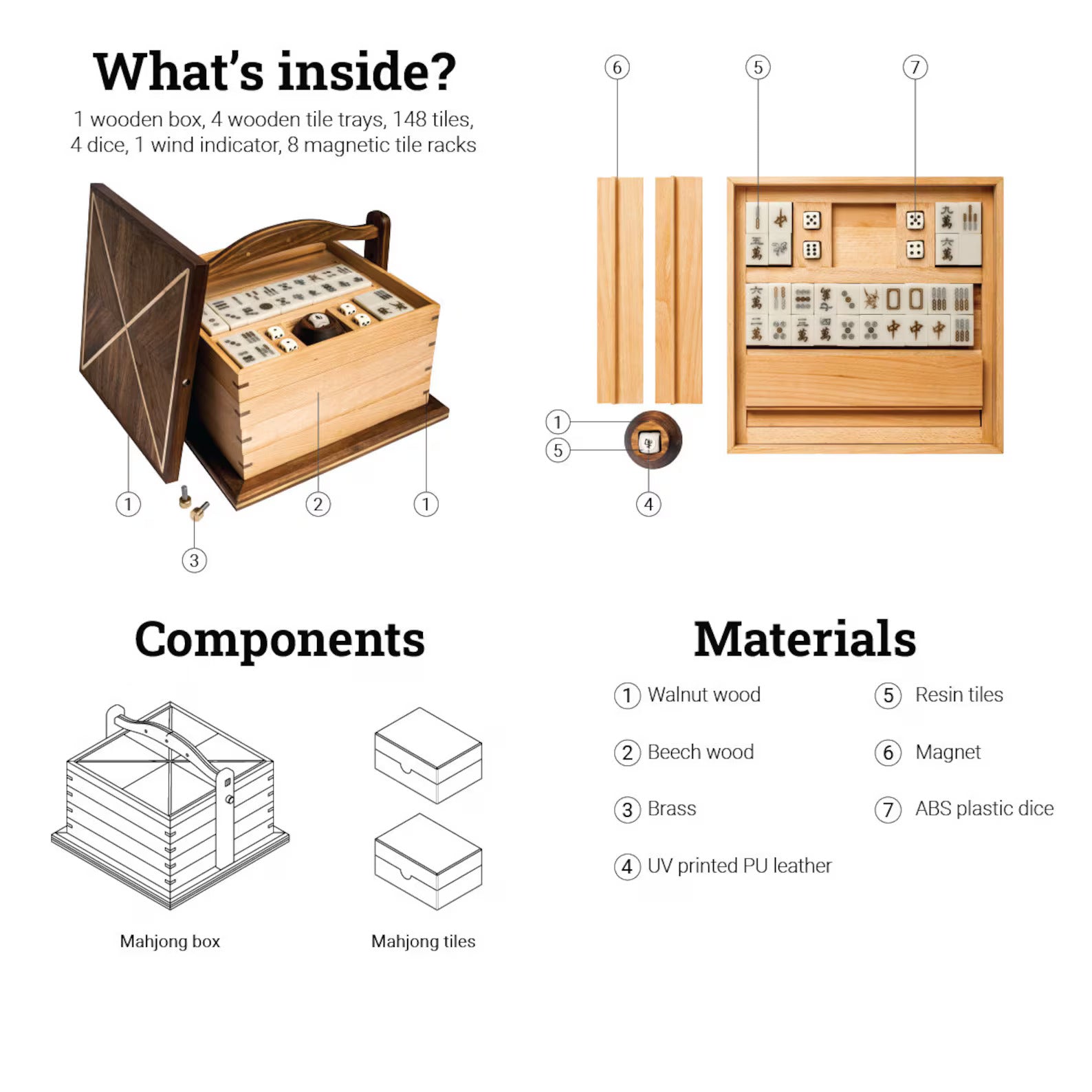Luxury Mahjong Set