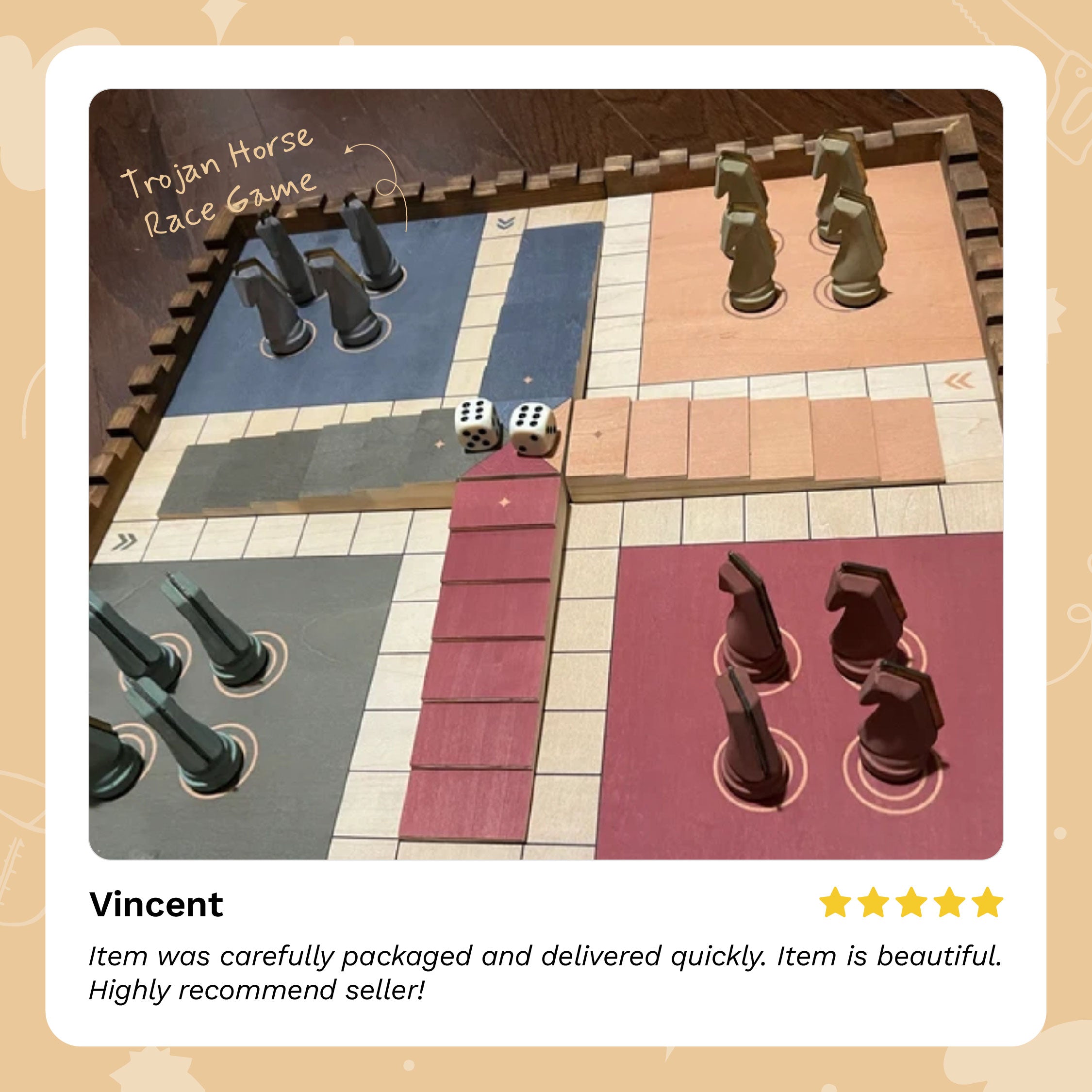 Trojan Horse Race Game
