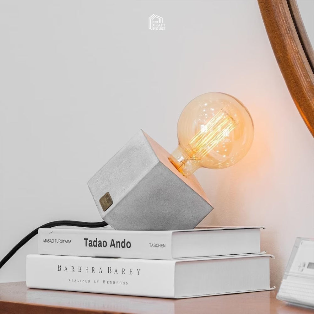 Concrete Table Lamp