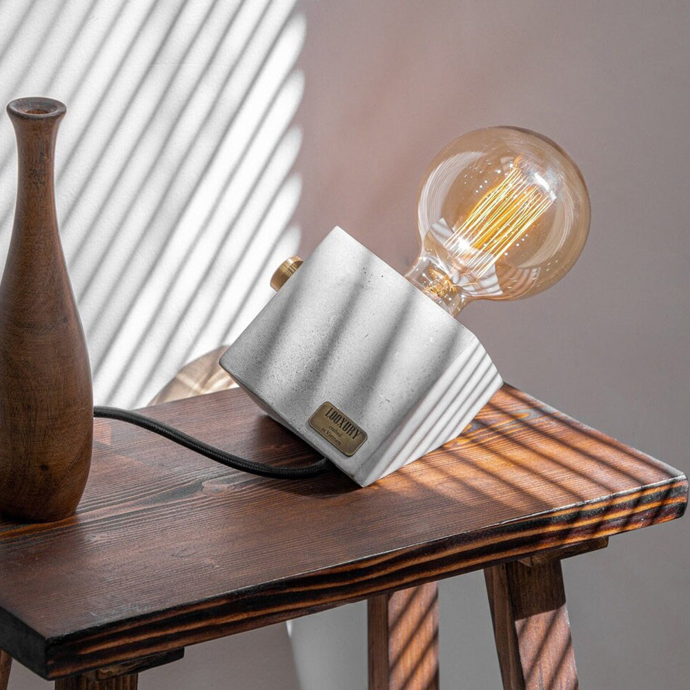 Concrete Table Lamp