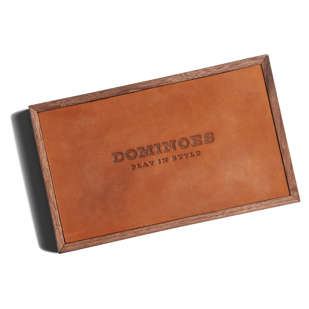 Leather Domino Set
