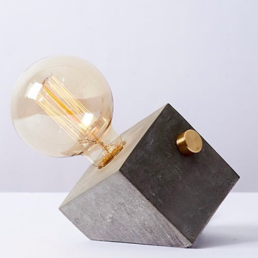 Concrete Table Lamp