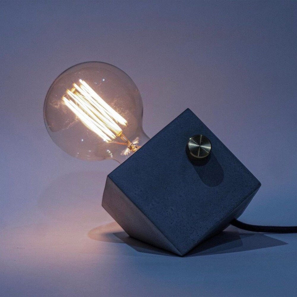 Concrete Table Lamp