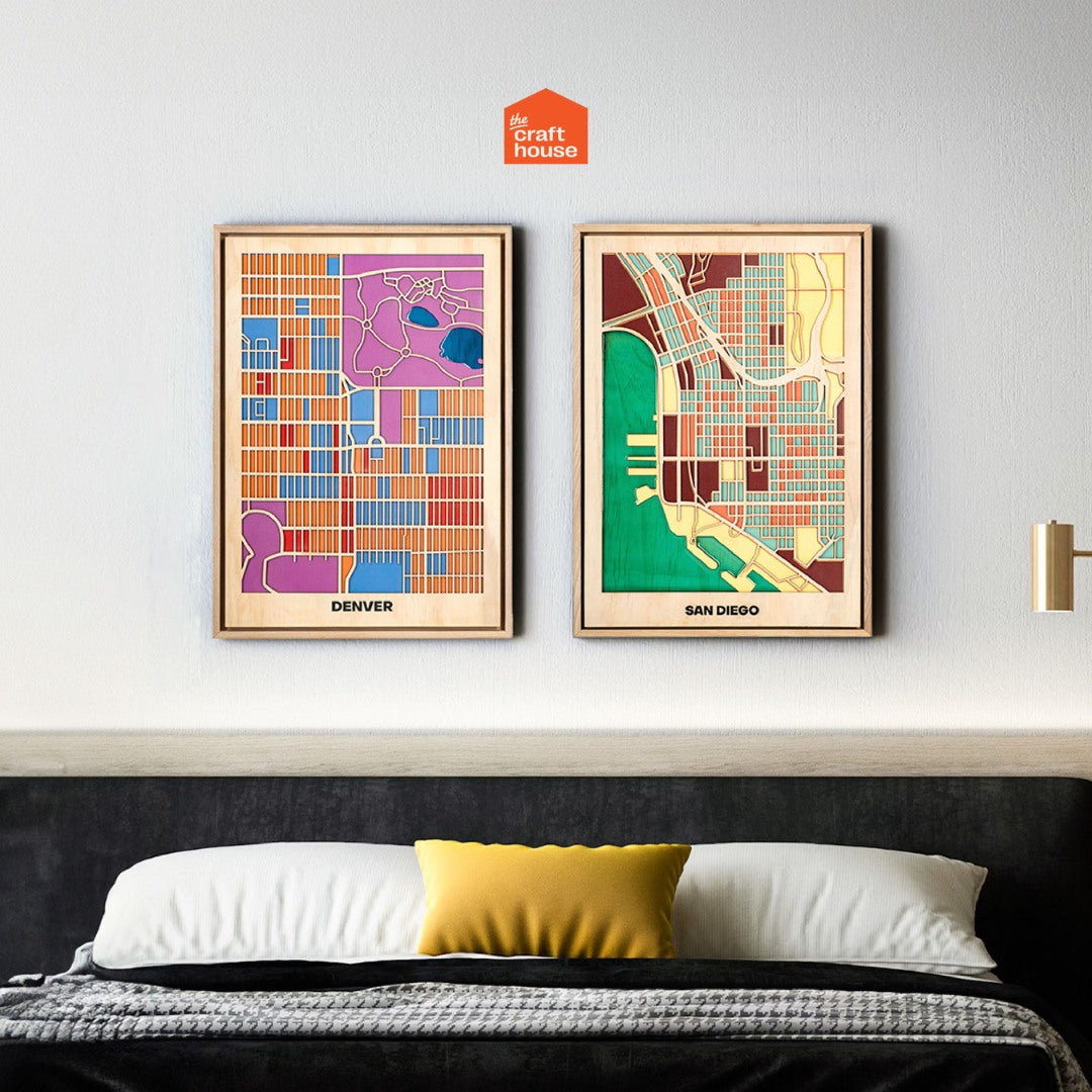 Wooden Wall Art - West US