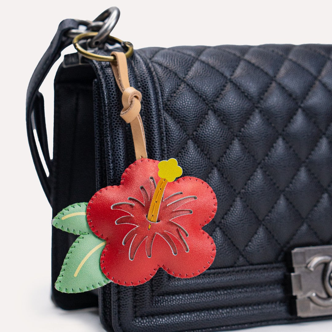 Flower Collection Bag Charm