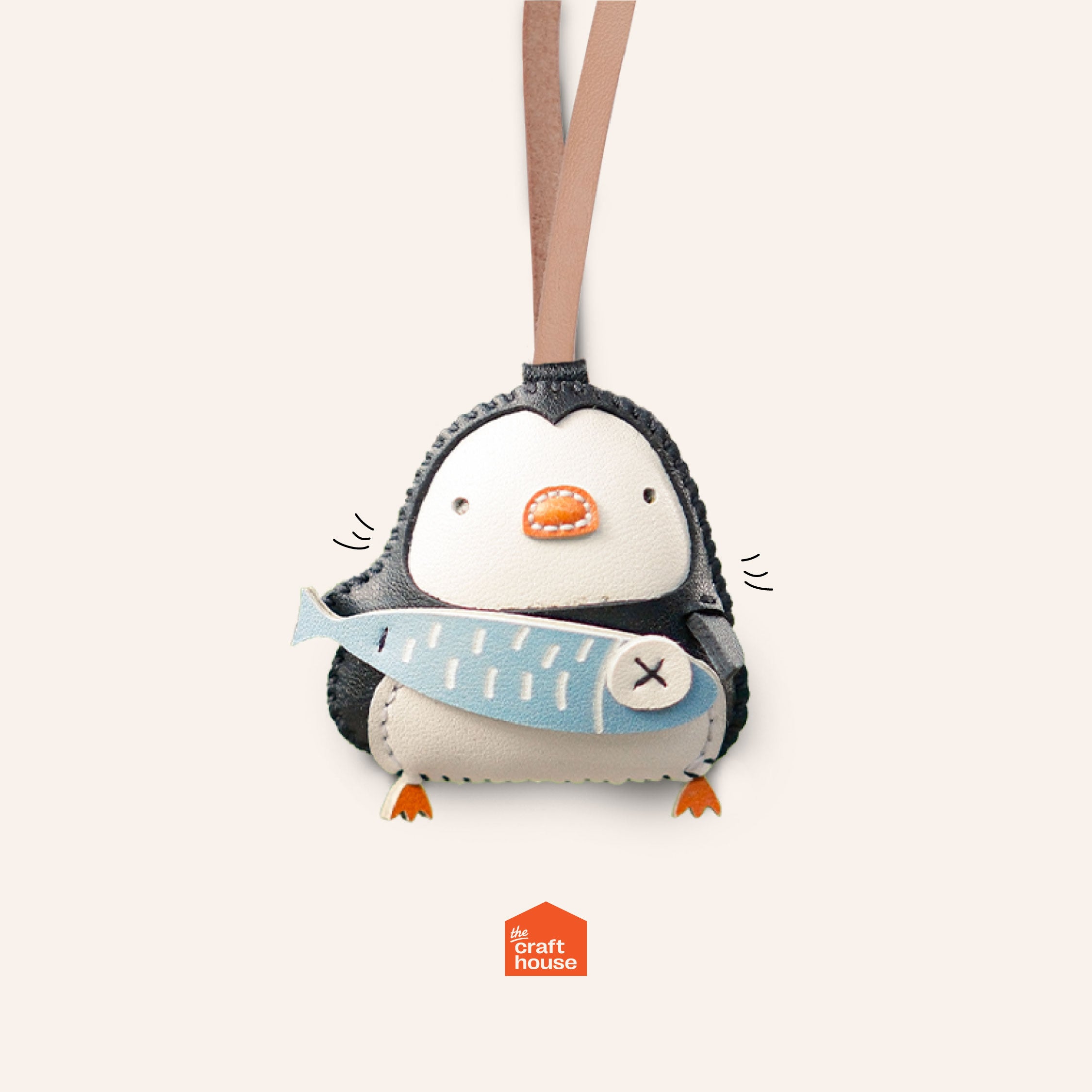 penguin bag charms