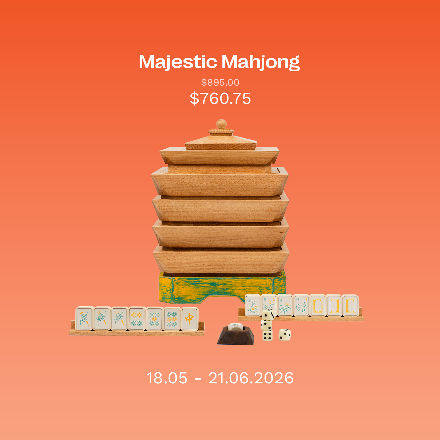 Majestic Mahjong Set