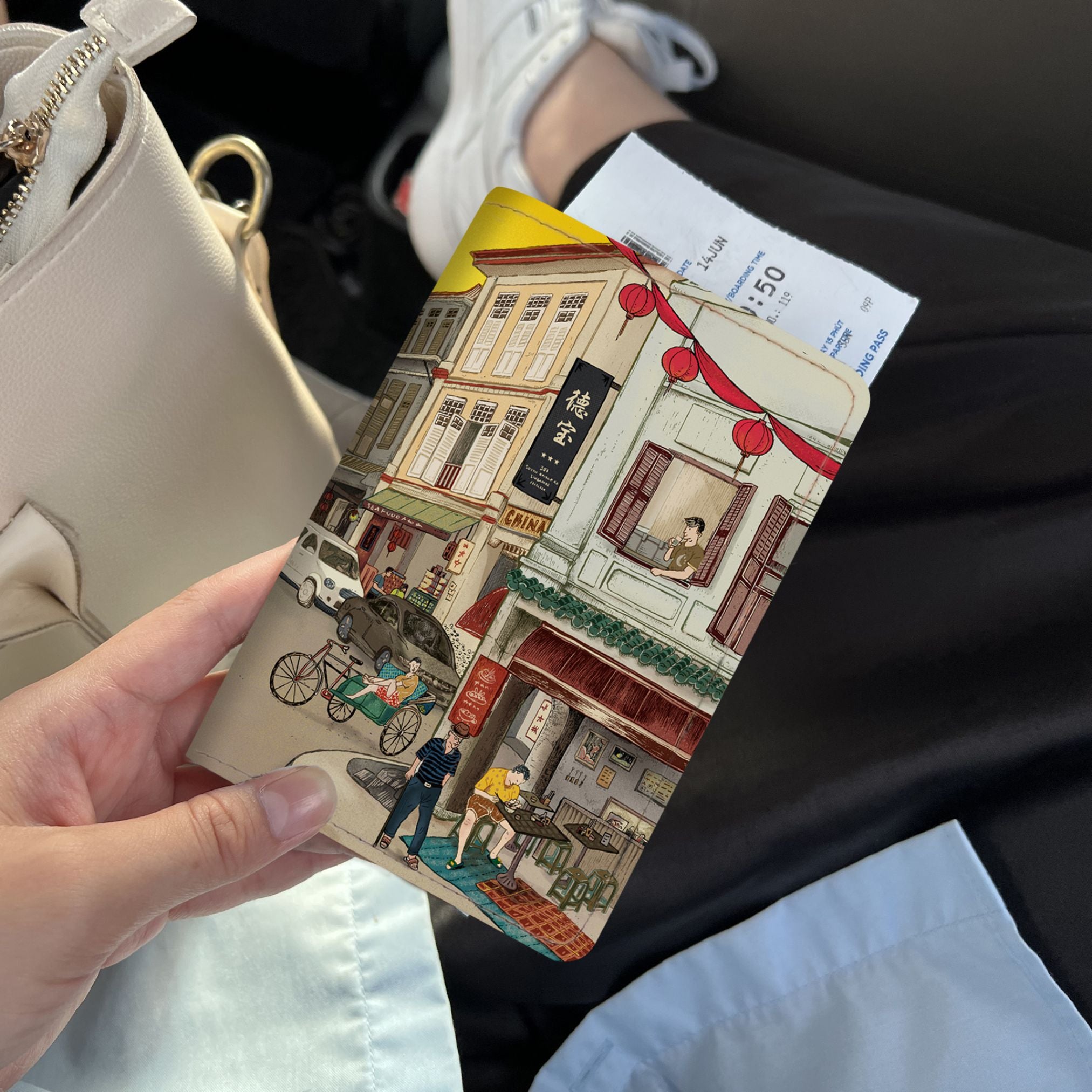 Passport Cover - Singapore artworks