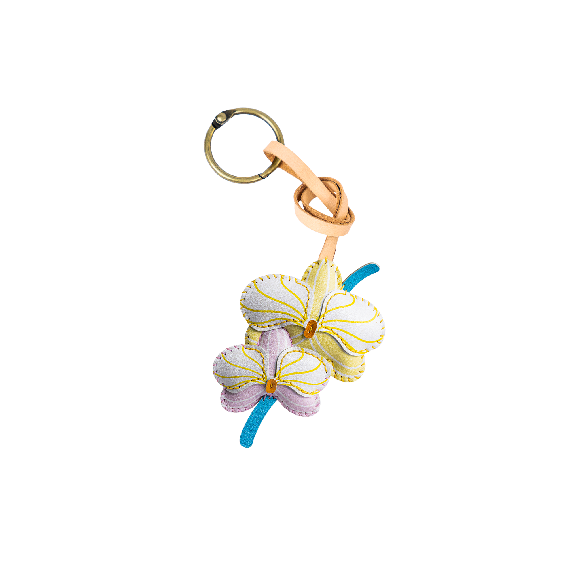 Flower Collection Bag Charm