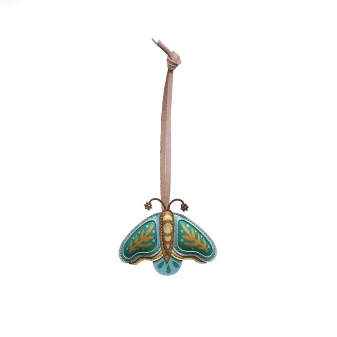 Leather Bag Charm - Insects Collection