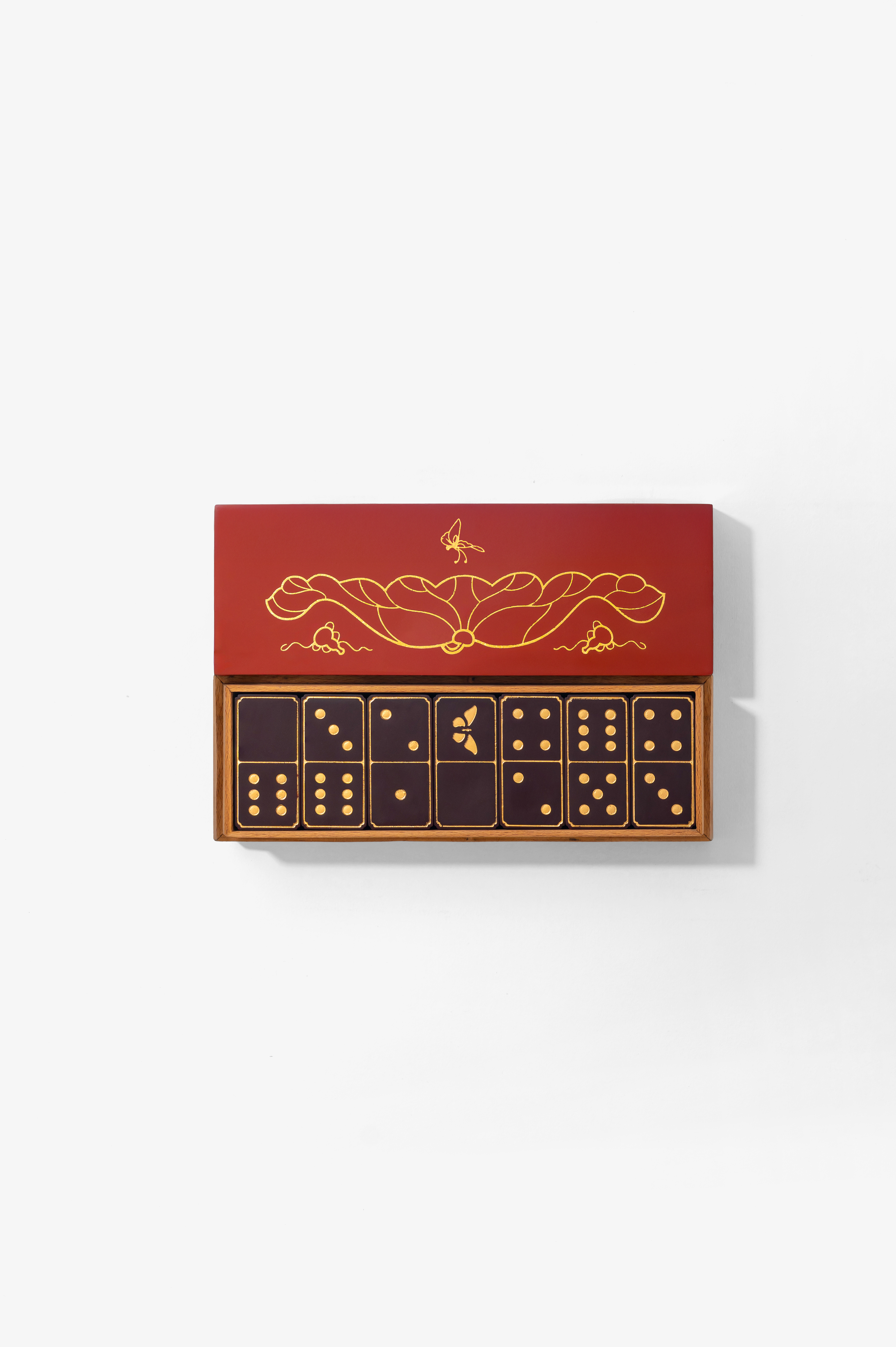 Indochine Fleur de Lotus Dominoes Set