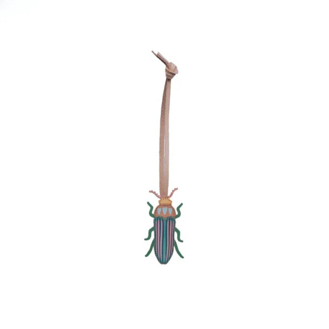 Leather Bag Charm - Insects Collection