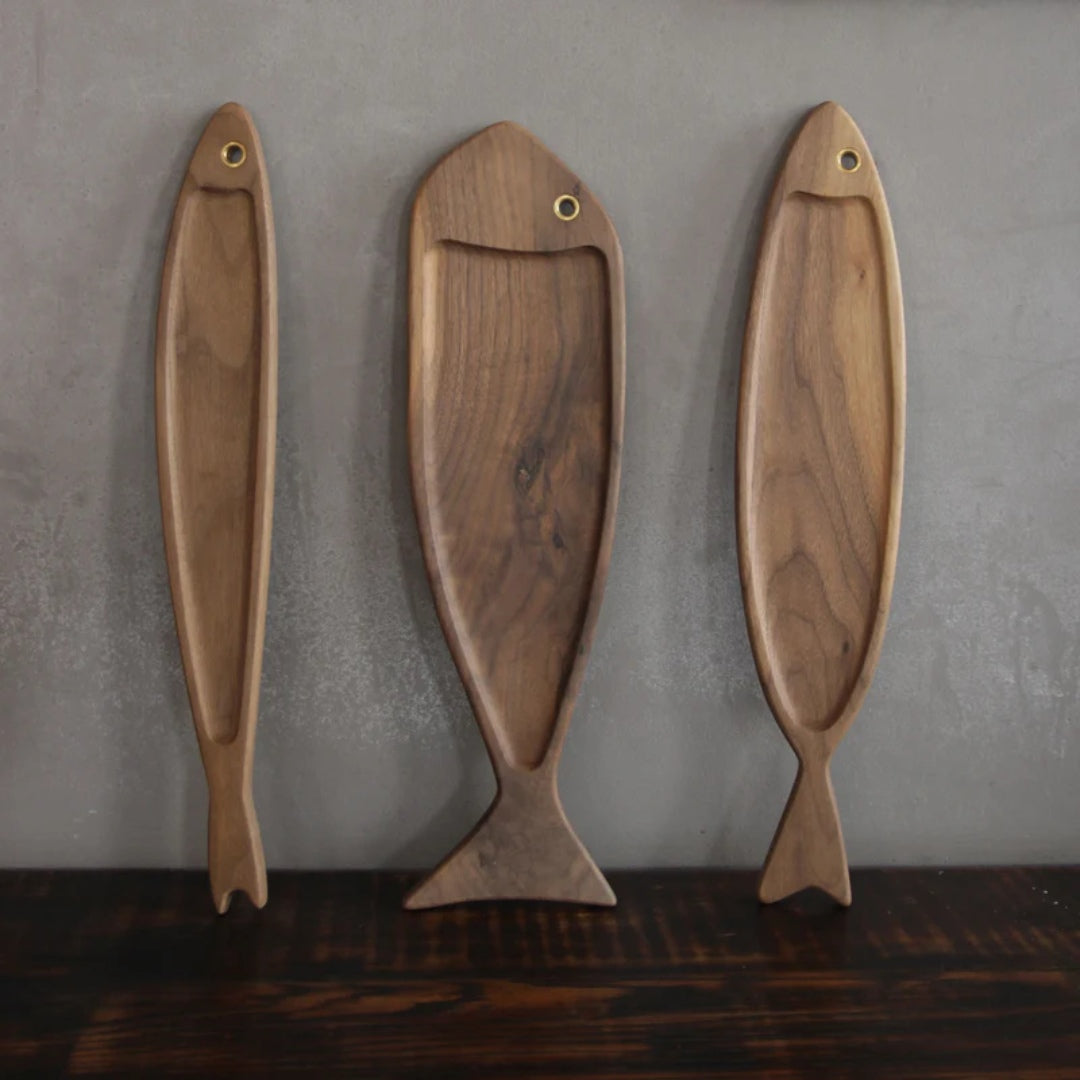Fish Serving Board Set Of 3