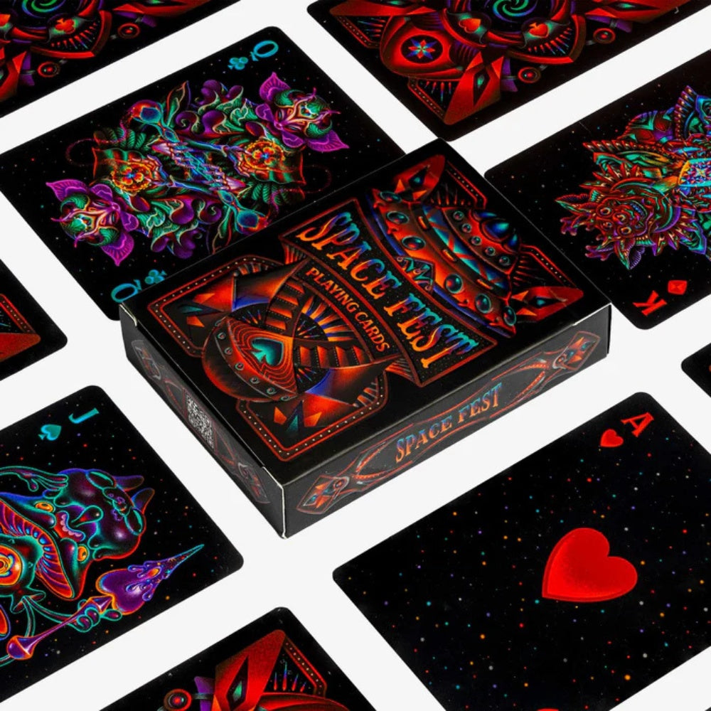 Spacefest Playing Cards