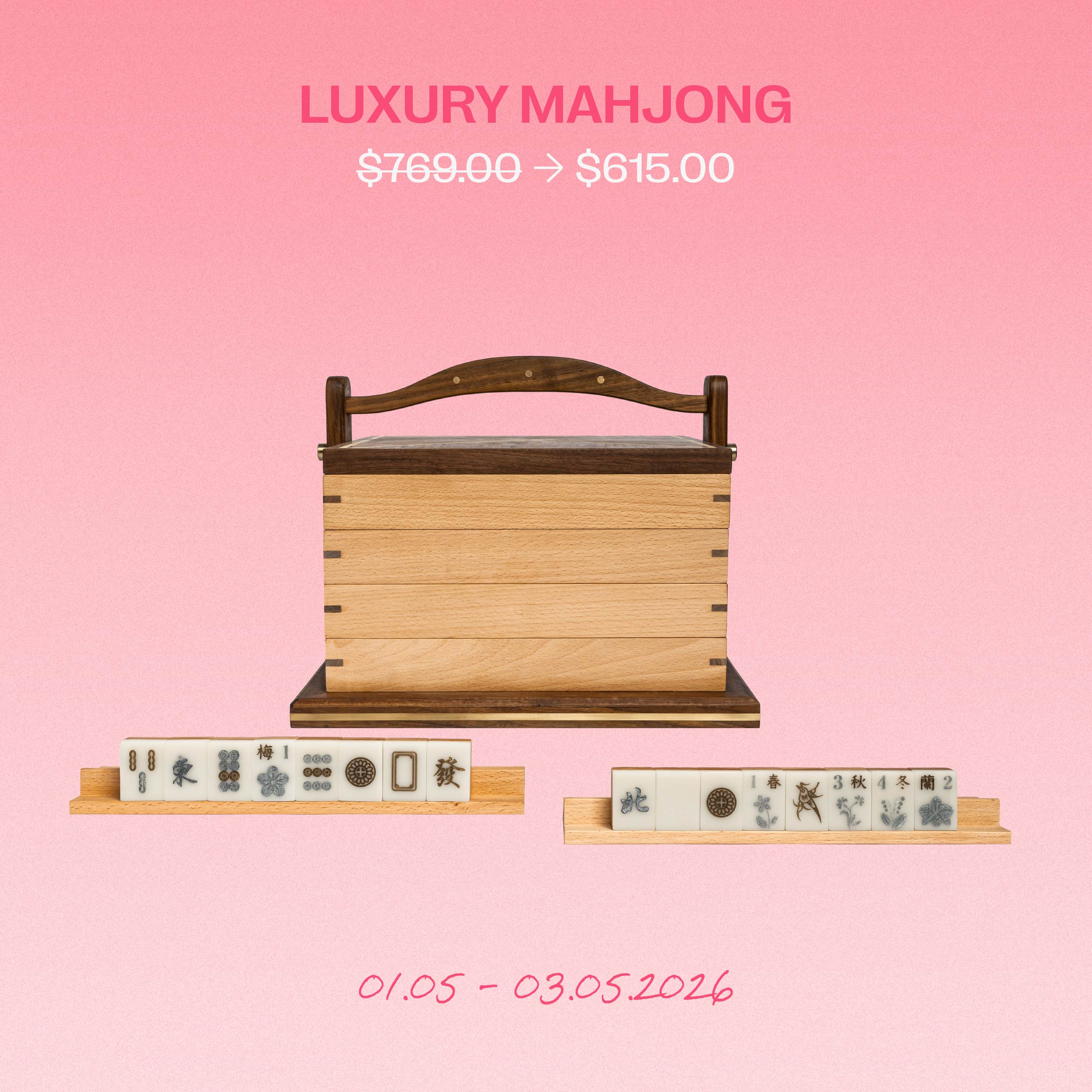Luxury Mahjong Set