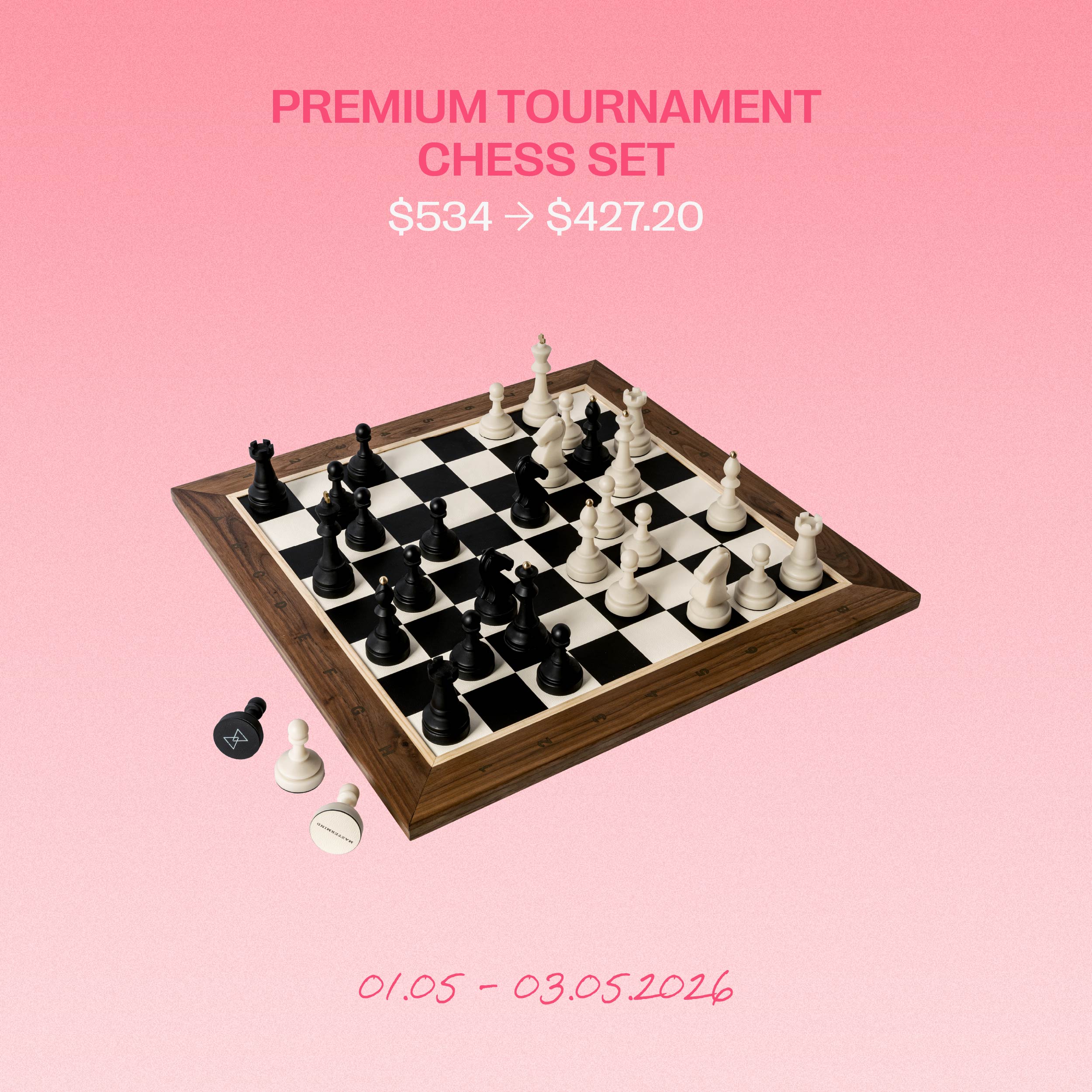 Luxury Tournament Chess Set